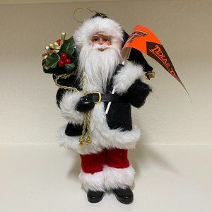Texas Tech Santa Ornament